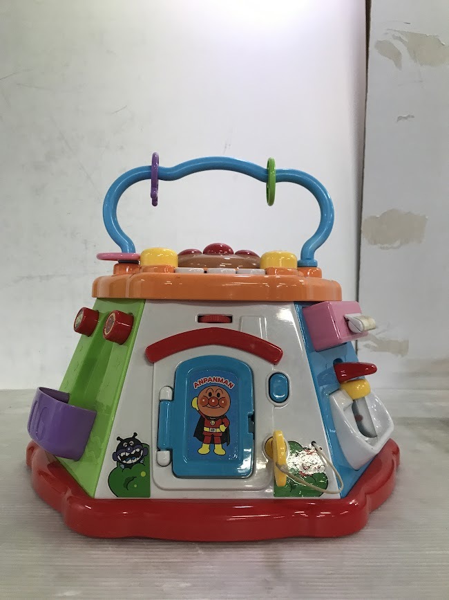 P/アンパンマンおおきなよくばりボックス/知育玩具/子供/幼児おもちゃ/欠品/動作確認済/P7.22-30加拍卖