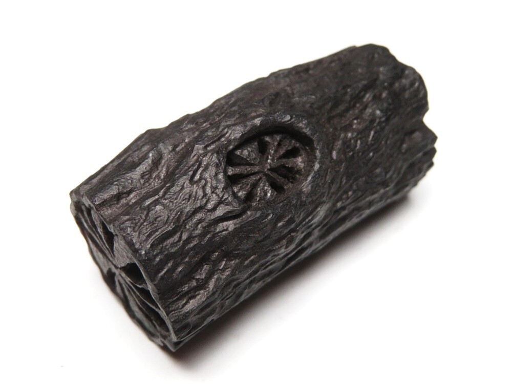 【11485】明治期 堤物 木製 墨 根付(初品・買取品)拍卖