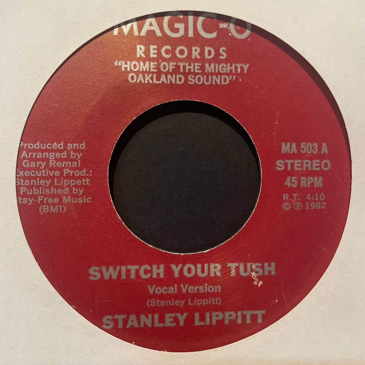 【即決/再生確認済み】SOUL/DISCO 45/Stanley Lippitt/Switch Your Tush/Magic-O Records MA 503拍卖