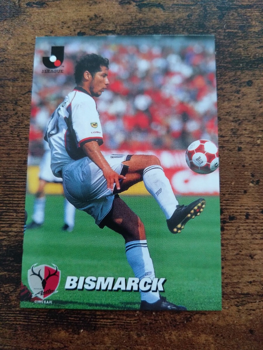 カルビー Jリーグチップス カード 2001 No.007 ビスマルク 鹿島アントラーズ拍卖
