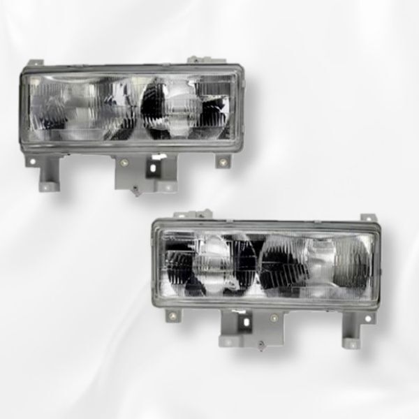 三菱ふそう NEWキャンター ライト ランプ 平成5年11月〜平成14年6月 純正タイプ ヘッドライト ヘッドランプ 左右 左右セット 日本光軸 新品拍卖