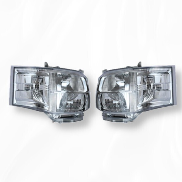 トヨタ ハイエース ライト 200系 3型 平成22年7月〜平成25年11月 純正タイプ 純正HID車 ヘッドライト 左右セット ランプ 日本光軸 新品拍卖