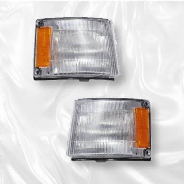 日野 クルージングレンジャー スーパードルフィンプロフィア ライト ランプ レンズ 純正タイプ コーナーランプ 左右セット 右左 新品拍卖