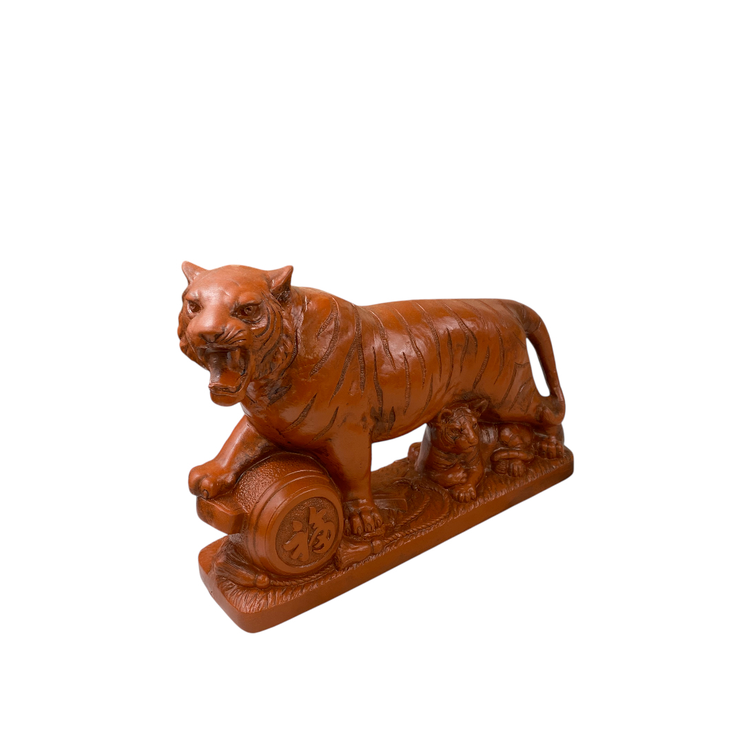 常滑焼 アンティーク 開運 干支 寅 cc469拍卖