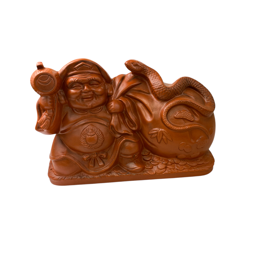 干支 開運置物 大黒様 巳 山里作 cc470拍卖