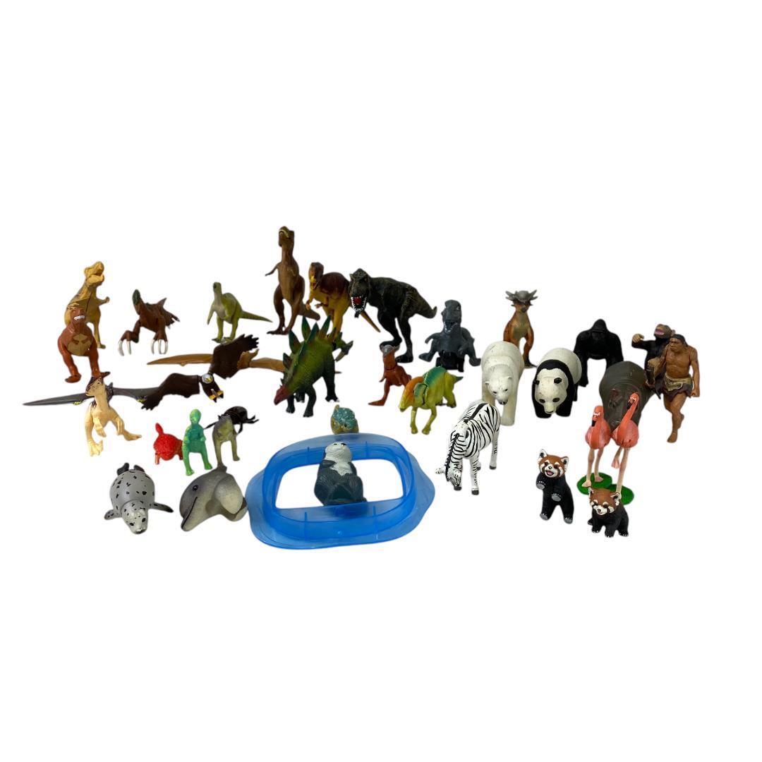 yv48 トミー他 動物と恐竜のフィギュアセット 36体セット拍卖