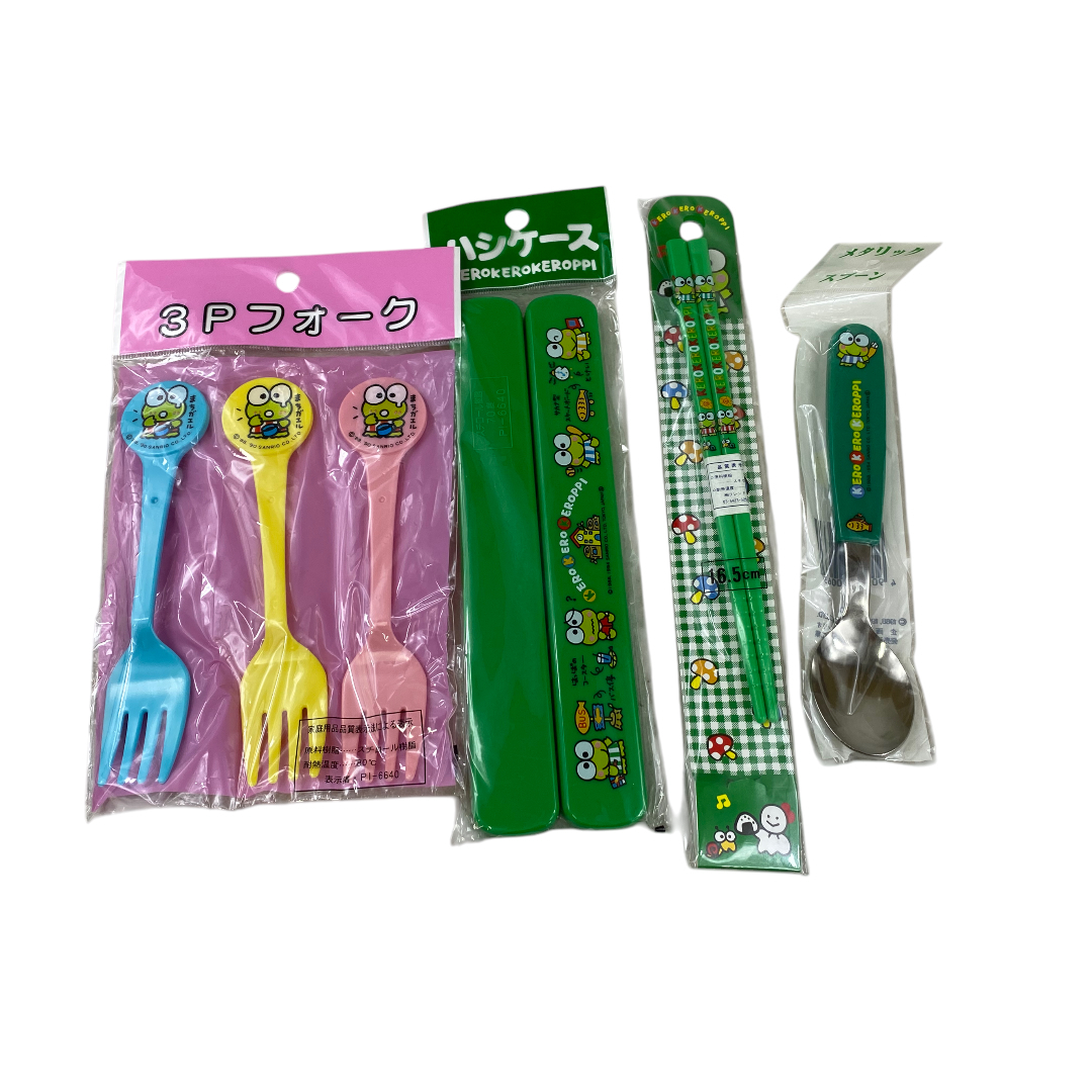 レトロレア けろけろけろっぴ カトラリー セット cc553拍卖