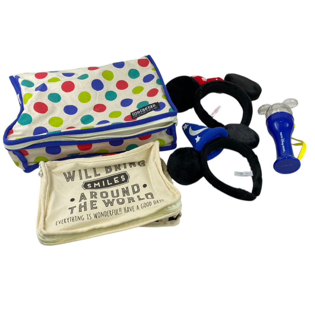 ディズニーカチューシャミッキーミニー ファンタジア ライト 小物入れ cc603拍卖