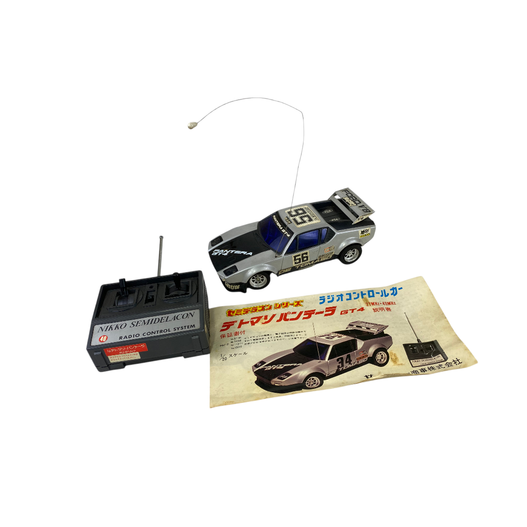 昭和レトロ 希少 ニッコー商事 デ トマソ パンテーラ ラジコン cc602拍卖