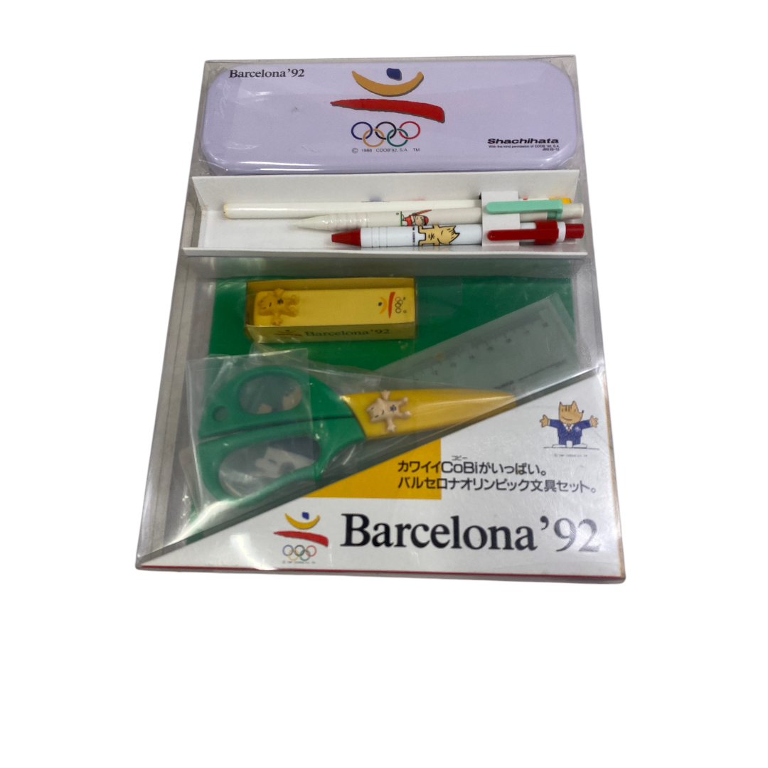 バルセロナ'92オリンピックCoBi コビー 文房具セット cc604拍卖