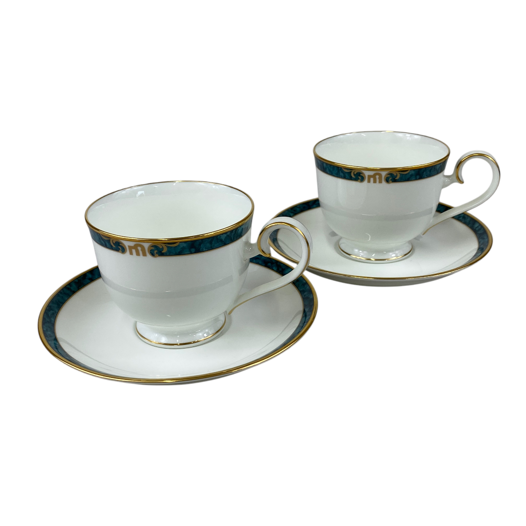 ノリタケ ボーンチャイナ カップ&ソーサー2客 cc649拍卖