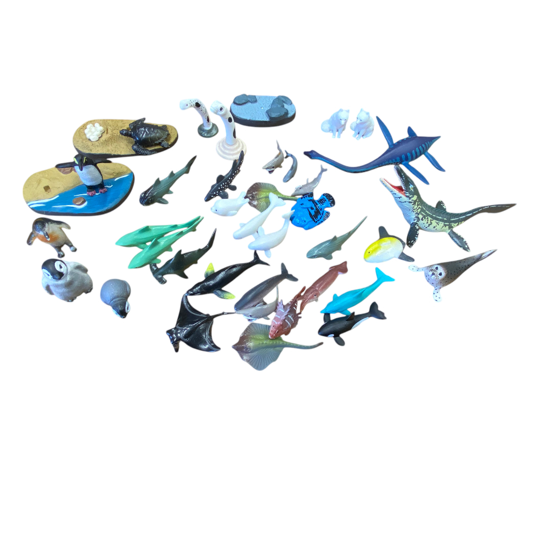 海洋生物 ミニフィギュアセット おまとめ cc673拍卖