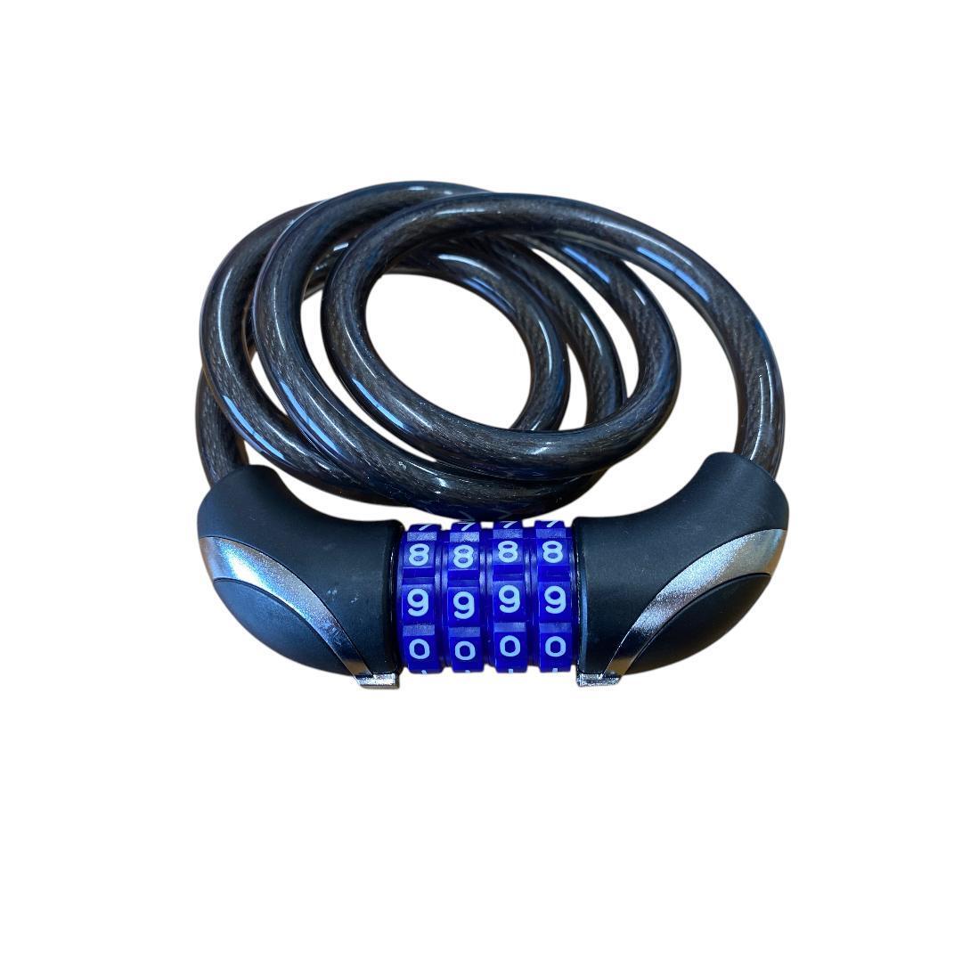 鍵のいらない ダイヤル式ケーブルロック 約1.1m cc700拍卖