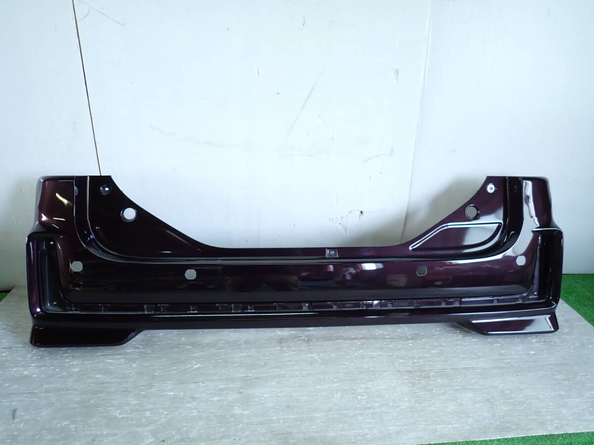 【良品】 MK53S スペーシア カスタム 純正 リアバンパー ZVJ ムーンライトバイオレットパールメタリック 71811-79R5 【25-1045】拍卖