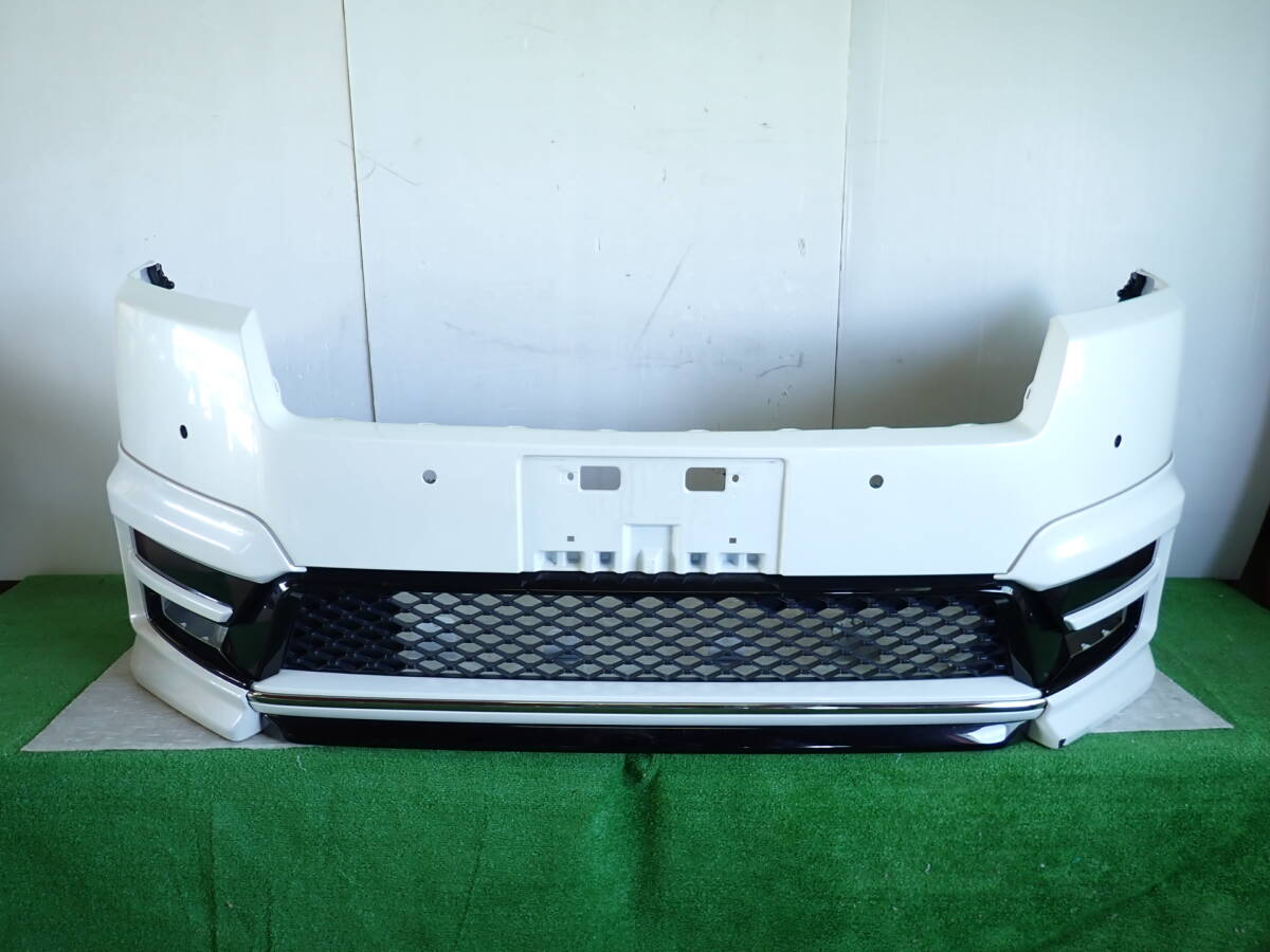 RP6/RP7/RP8 ステップワゴン スパーダ e:HEV 純正 フロントバンパー MUGEN 無限 スポイラー NH883P パール 71101-3T0-J000【25-1074】拍卖