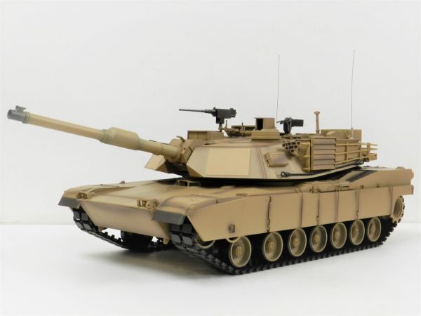 ☆塗装済み完成品☆ Heng Long 2.4GHz 1/16 アメリカ軍 M1A2 エイブラムス 3918-1 【赤外線バトルシステム付 対戦可能 Ver.7.0】拍卖
