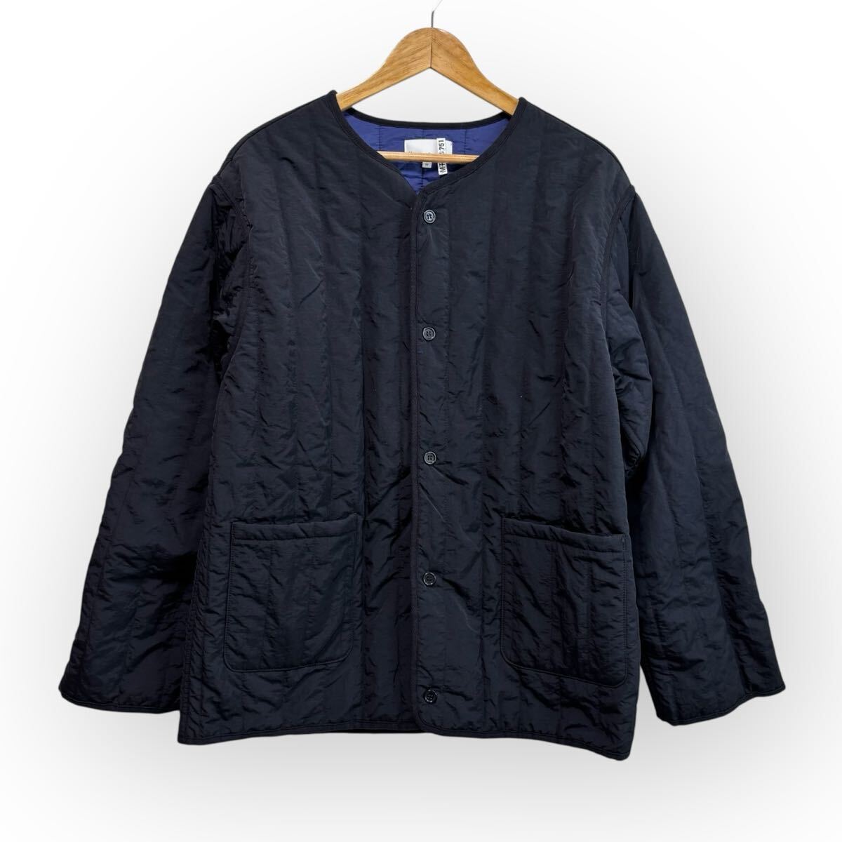 Universal Style Wear ユニバーサルスタイルウェア キルティング ジャケット ブラック 黒 長袖 中綿 メンズM 上着 秋冬拍卖