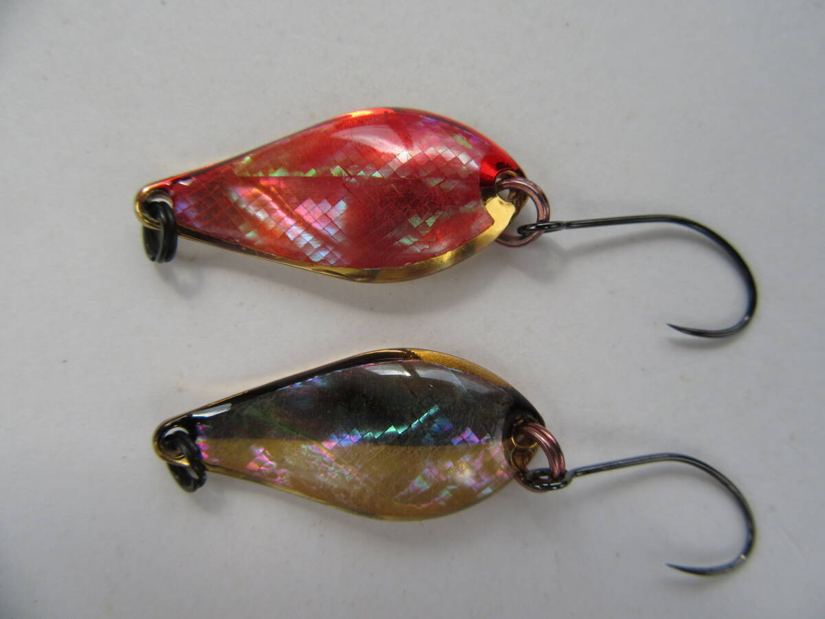 FIELD HUNTER GOLD RUSH SHELL 28mm 3g フィールド ハンター ゴールド ラッシュ シェル アワビ 渓流 岩魚 山女魚 トラウト拍卖