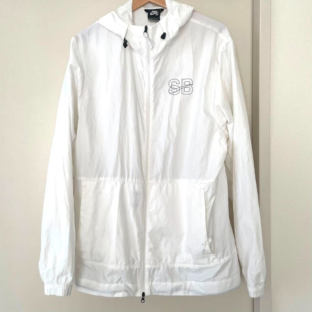 NIKE ナイキ SB ウィンドブレーカー 白 ホワイト拍卖