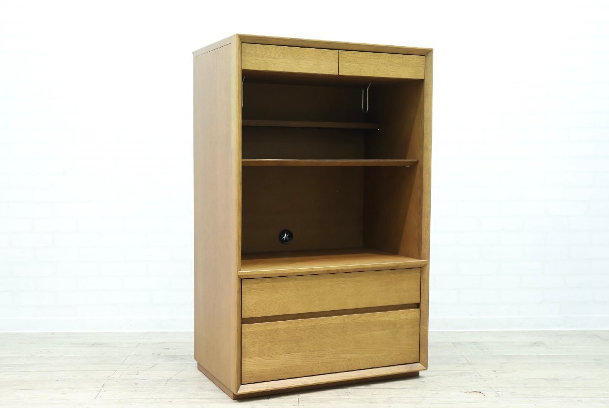 ■【I0728】★美品★カリモク★テレビボード★テレビ台★AVボード★収納ボード★インテリア★拍卖