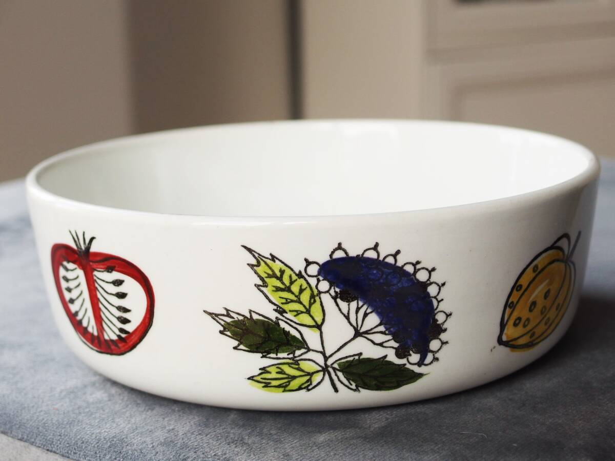 激レア!Rorstrand (ロールストランド) Dineca ディネカ Marianne Westman (マリアンヌ・ウエストマン) キャセロール ボウル 深皿 (小)拍卖