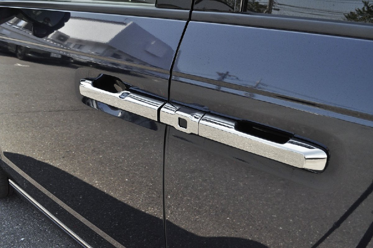 送料無料 RP6/7/8 ステップワゴン ドアノブカバー クロームメッキ FOG ガラスコーティング施工済み拍卖