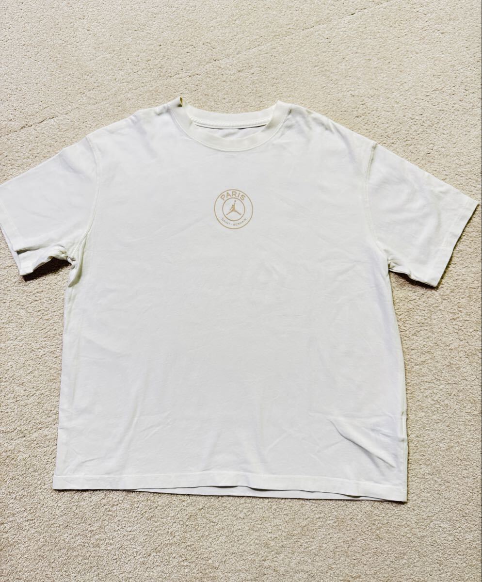 NIKE パリサンジェルマン・Jordan Tシャツ ホワイト 拍卖