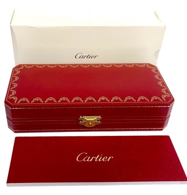 カルティエ ボールペン用 ケース ボールペンケース 万年筆用指 ボックス BOX 空き箱 空箱 Cartier 箱 【中古】拍卖