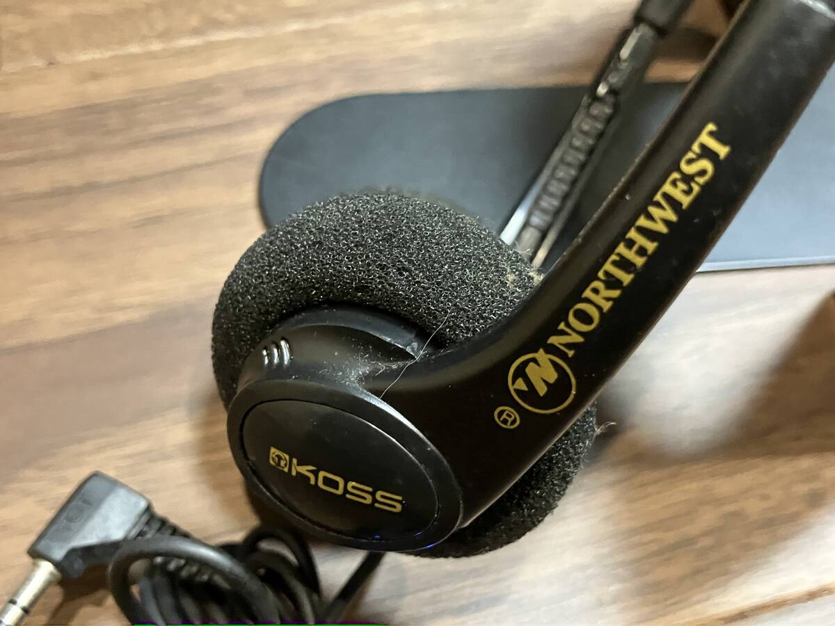 ■ノースウエスト航空/機内用ロゴ入りヘッドホン/レアアイテム拍卖