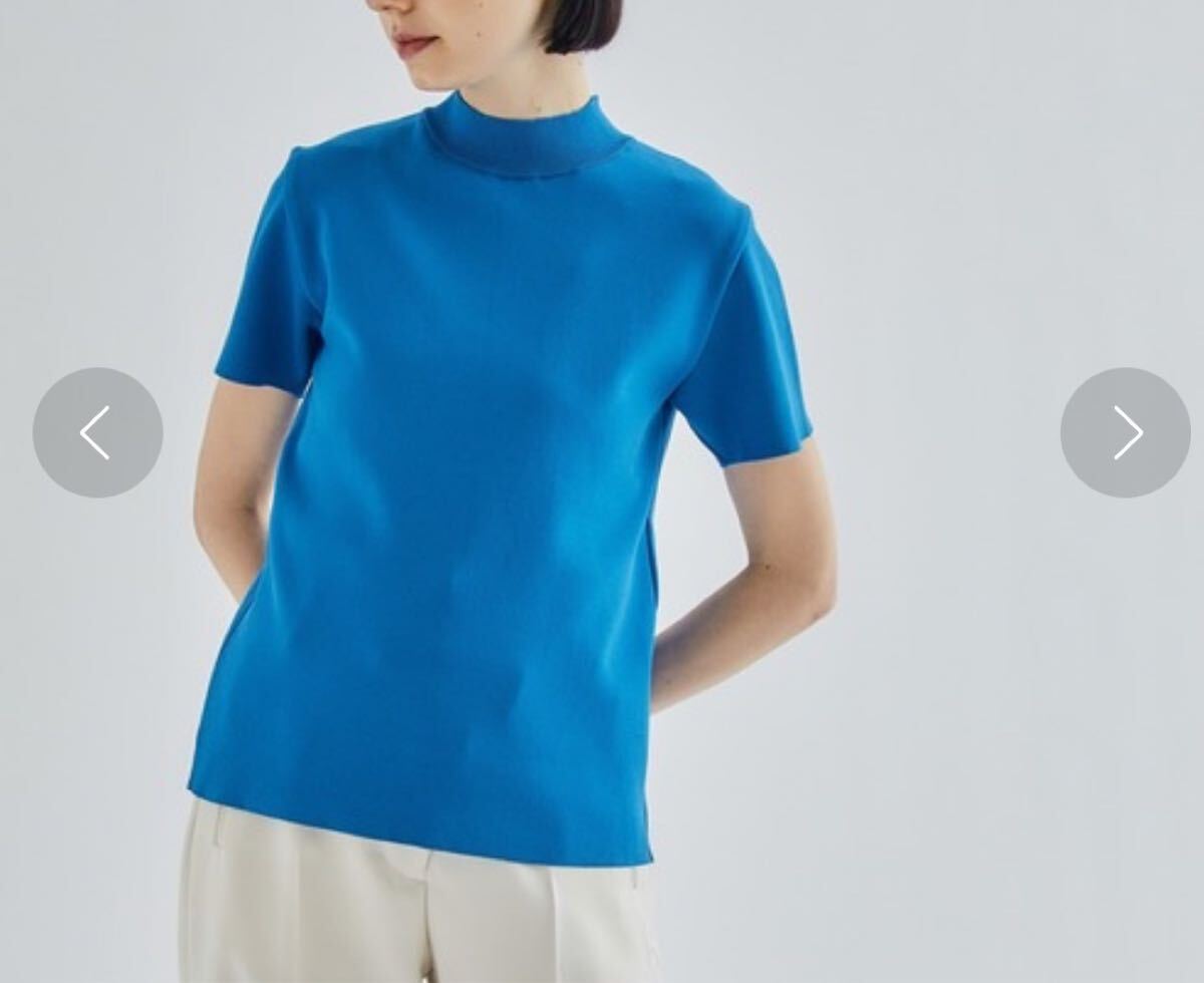 着用1回 UNITED TOKYO ブルー 半袖 トップス拍卖