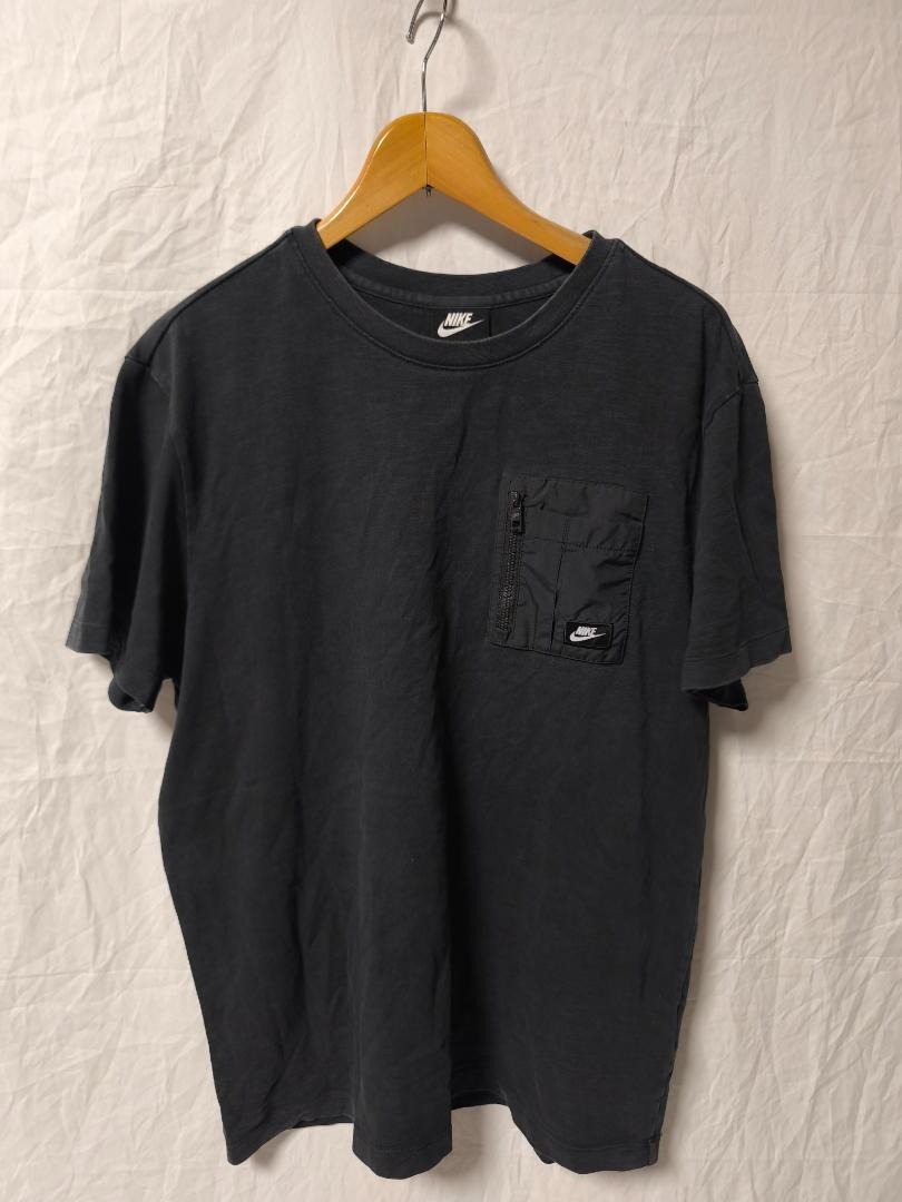 NIKE ジップポケット Tシャツ 黒 メンズ L拍卖