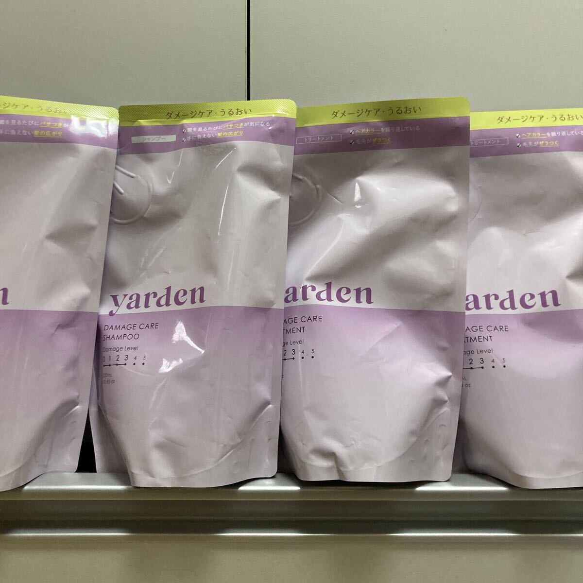 ノイン ヤーデン ダメージケア シャンプー トリートメント つめかえ用 詰め替え Yarden 4袋 即決価格 クーポン利用 全国送料無料 拍卖