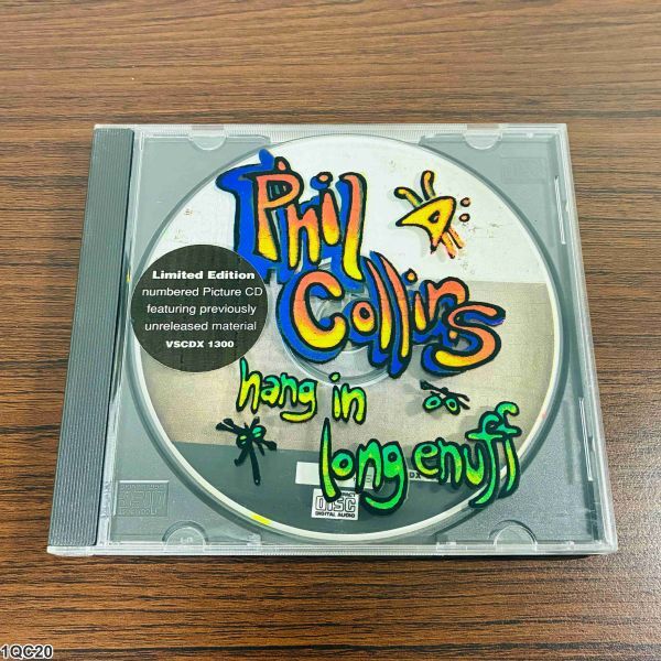 1QC20 CD / Phil Collins / Hang in Long Enuff / 限定版 / Picture CD拍卖
