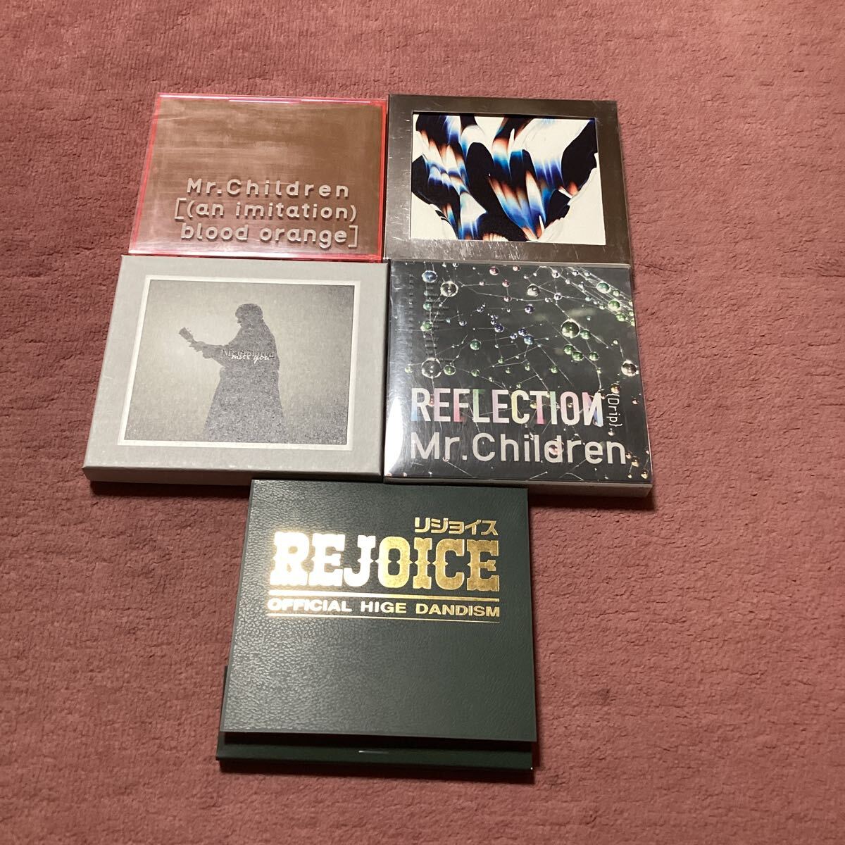 送料無料 中古美品 ミスターチルドレン 5枚セット  CD拍卖