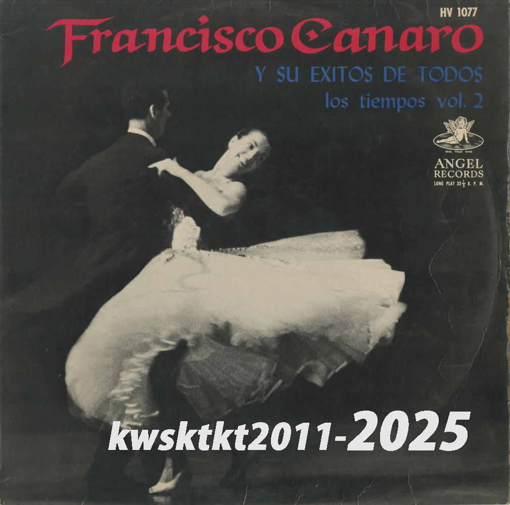 HV-1077★フランシスコ・カナロとオルケスタ・ティピカ ベスト・タンゴ 第2集拍卖