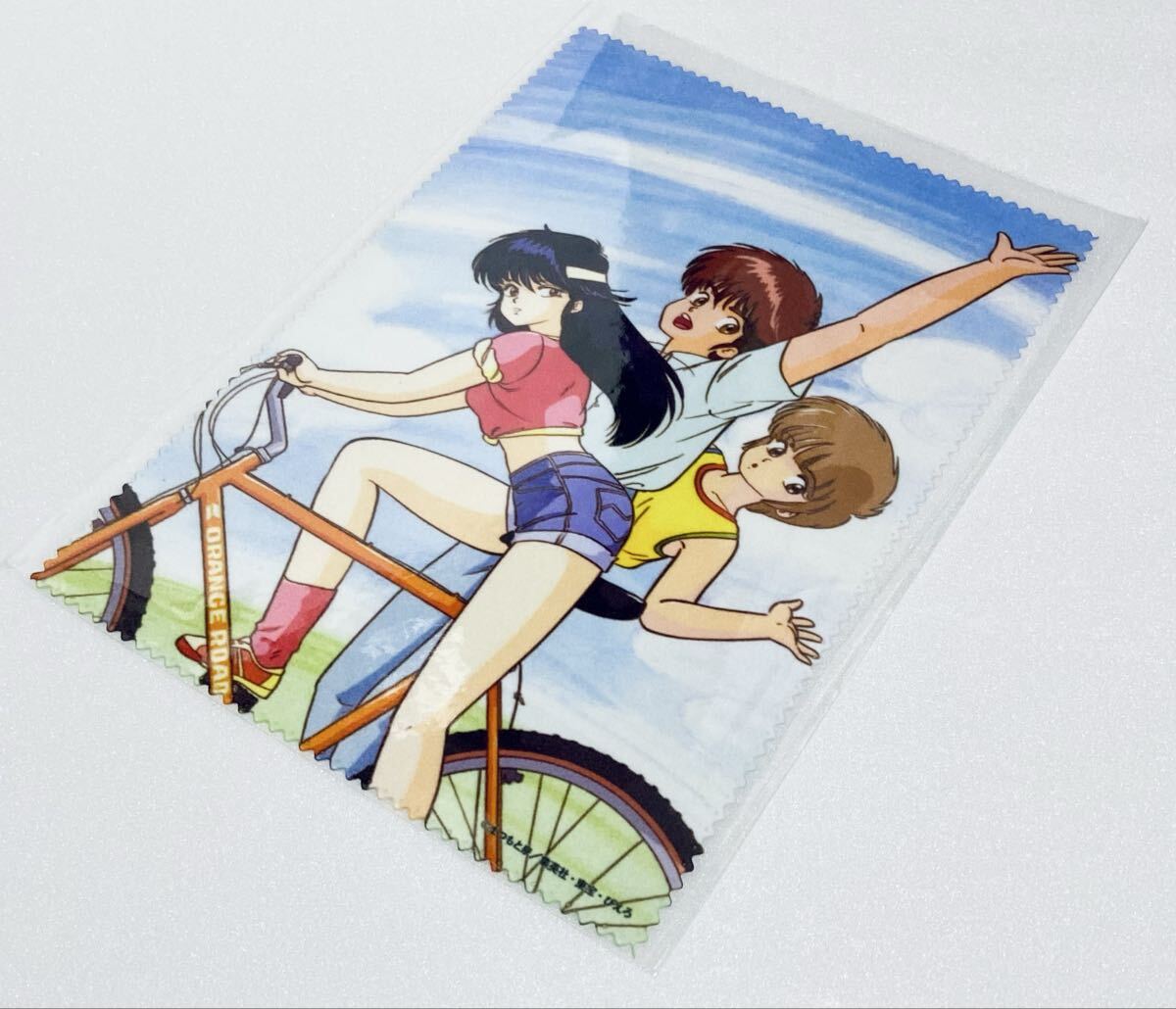 未使用 希少レア きまぐれオレンジロード 鮎川まどか 自転車 高田明美 まつもと泉 東宝公式ライセンス品 メガネ拭き めがね 眼鏡 j拍卖