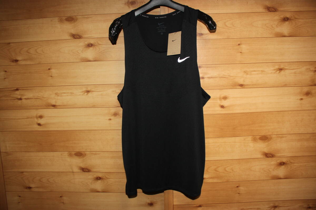未使用 XL 黒 ナイキ NIKE ストライド Dri-FIT ADV ランニングウェア シャツ タンクトップ HV5211 送料無料 拍卖