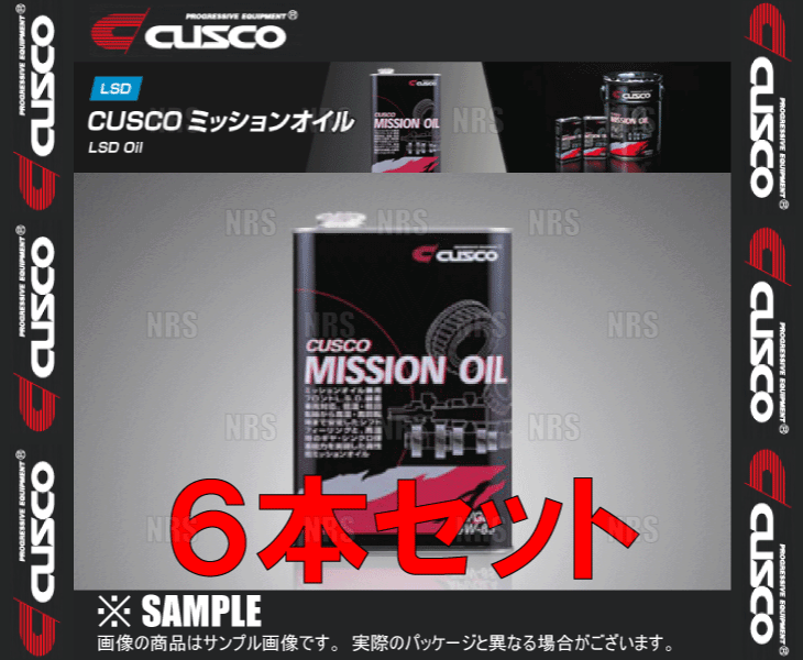 CUSCO クスコ ミッションオイル フロントデフ専用 API/GL4 SAE/75W-85 1.0L 6本セット (010-002-M01-6S拍卖