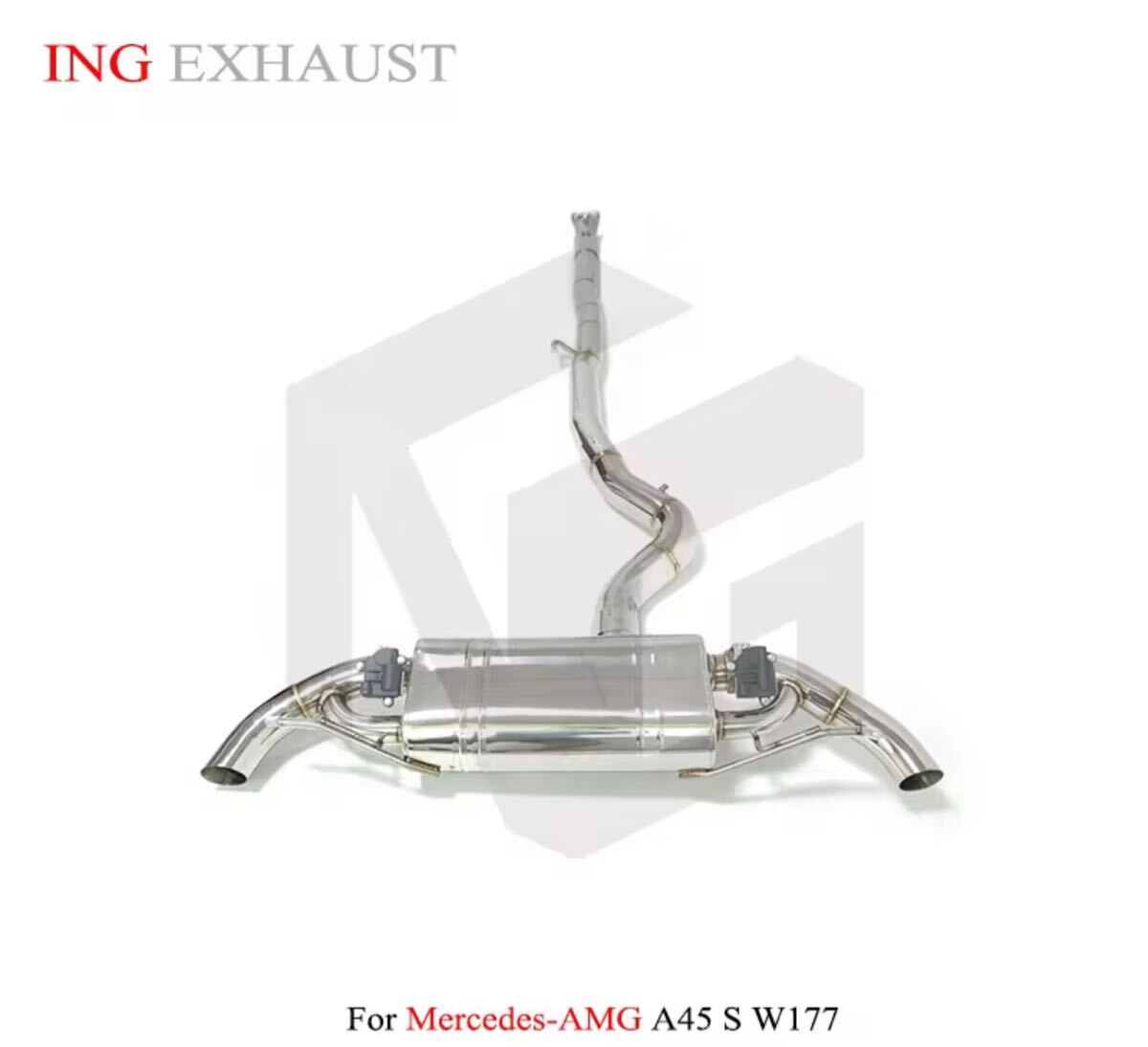 ★ING★ W177 A45 A45s 可変バルブ マフラー センターパイプ カスタム エアロ パーツ ミッドパイプ 中間 ダウンパイプ Aクラス AMG拍卖