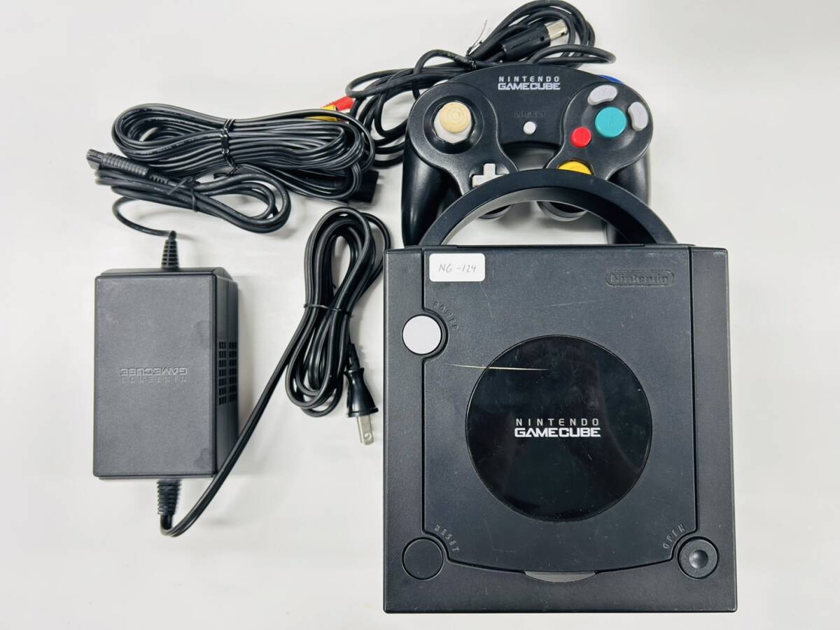 Nintendo Gamecube ゲームキューブ すぐに遊べるセット ブラック 動作確認済み NG-124拍卖