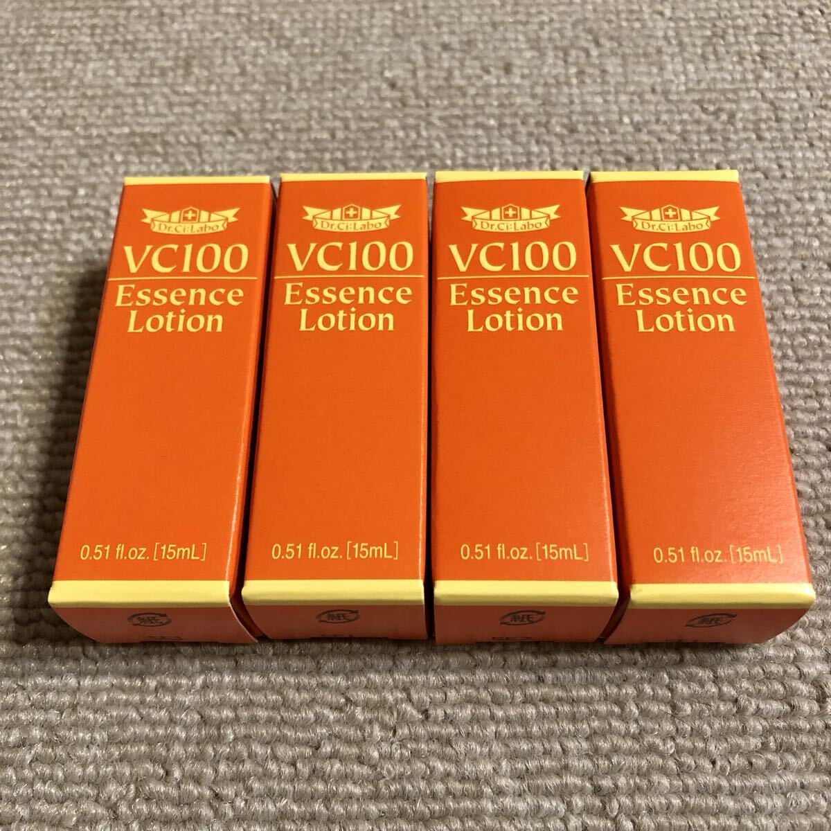 《送料無料》ドクターシーラボ Vエッセンスローション(化粧水)15ml×4個 未使用拍卖
