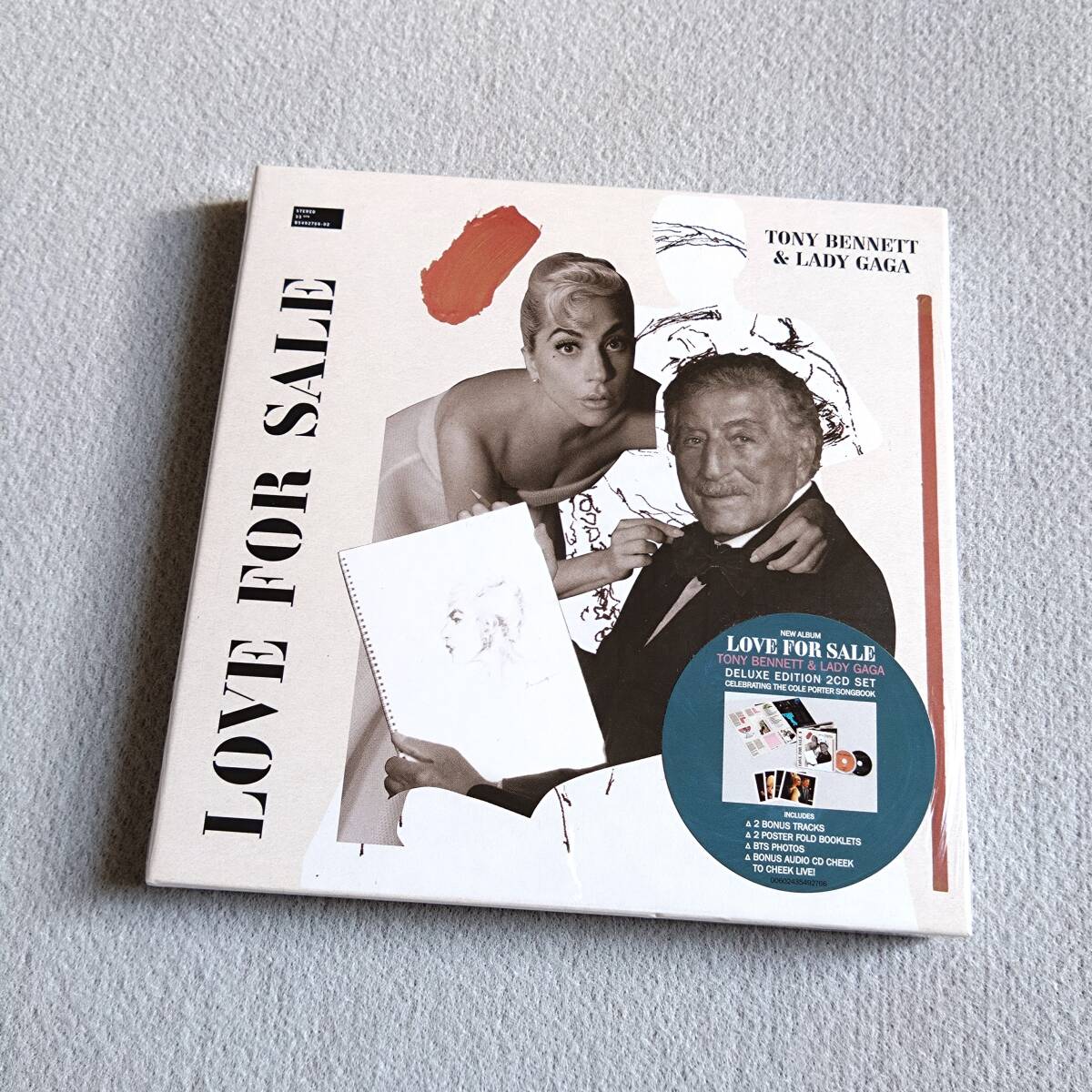 【新品未開封】 Tony Bennett/Lady Gaga / Love For Sale Deluxe Edition(2CD) 輸入盤 限定盤 トニー・ベネット/レディー・ガガ拍卖