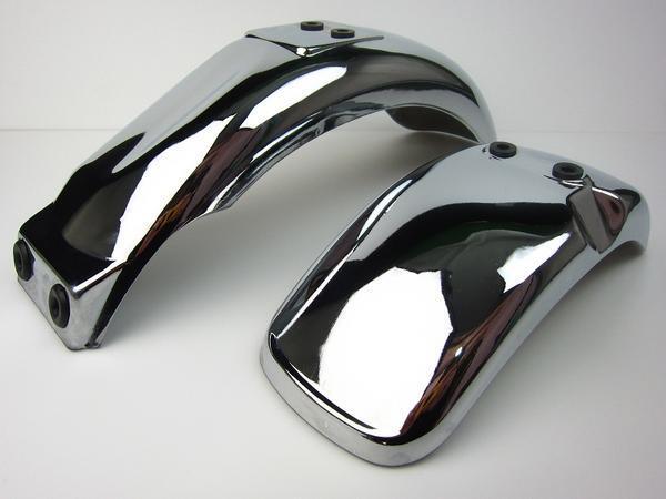 モンキー/ゴリラ スチール製メッキフェンダー/前後セット フロントフェンダー・リアフェンダー拍卖