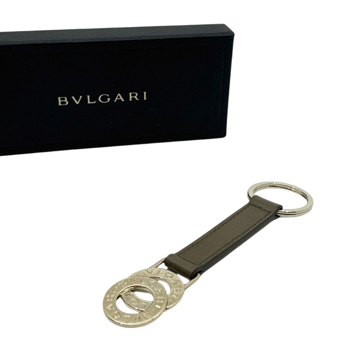 未使用 ブルガリ キーリング イタリア製 ピンク×ゴールド 25H08拍卖