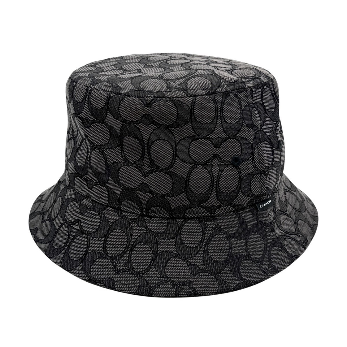 未使用 コーチ シグネチャー ハット 帽子 M~Lサイズ グレー 25H26拍卖