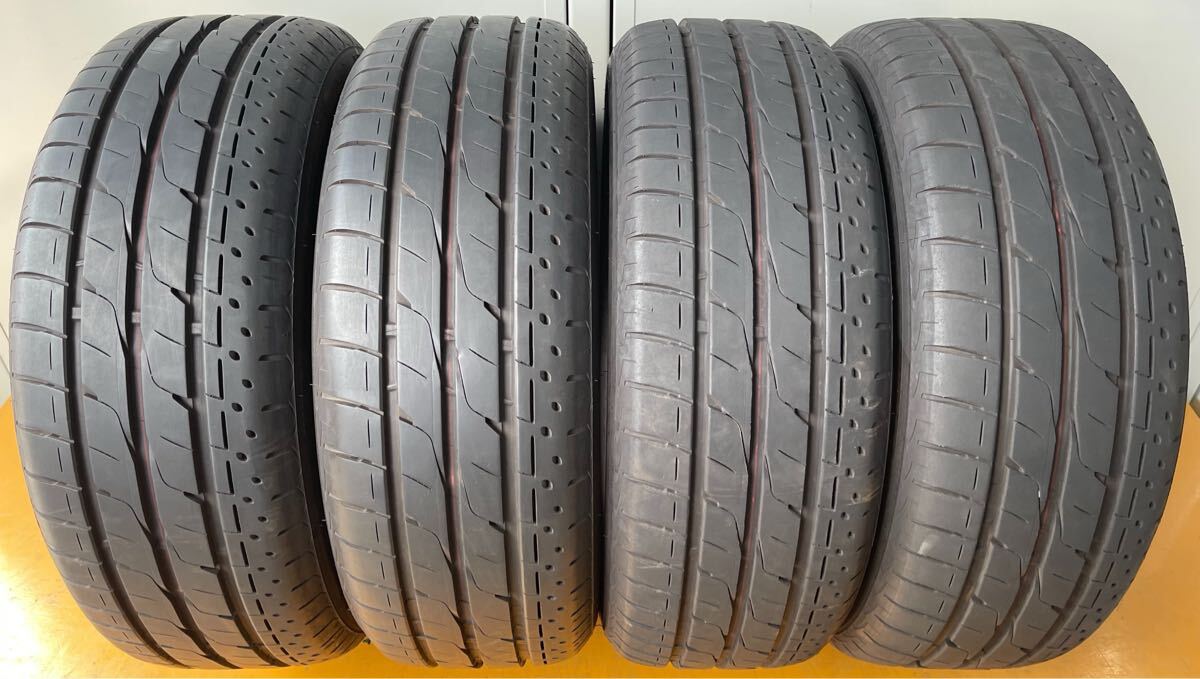 BRIDGESTONE LUFT RVII 215/55/17 2024年製 バリ溝95% 手渡し組み替え可能 ブリヂストン 点検済拍卖