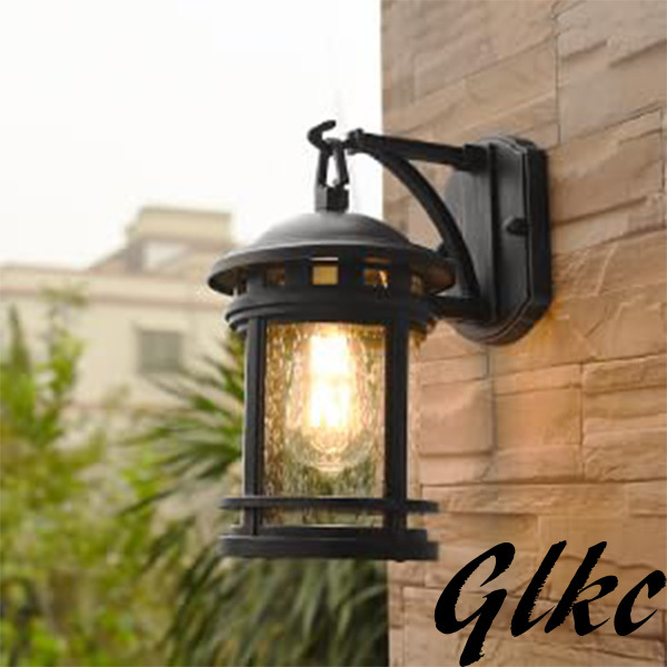 【玄関・門柱・ガーデン・通路など多様な場所に使用可能】 屋外照明 防水ライト 玄関ライト 壁掛け照明 ガーデンライト レトロランプ 防雨拍卖