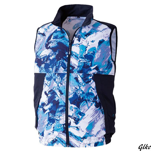 【屋外作業や農作業などの熱中症予防に役立つ】 空調服 Mサイズ 男女兼用 ファンベスト 暑さ対策 イベント アウトドア ブルー拍卖