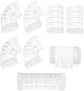 ハムスター 迷路 チューブ モルモット ブタ ケージ チューブ プラスチック ハムスター トンネル HH0635拍卖