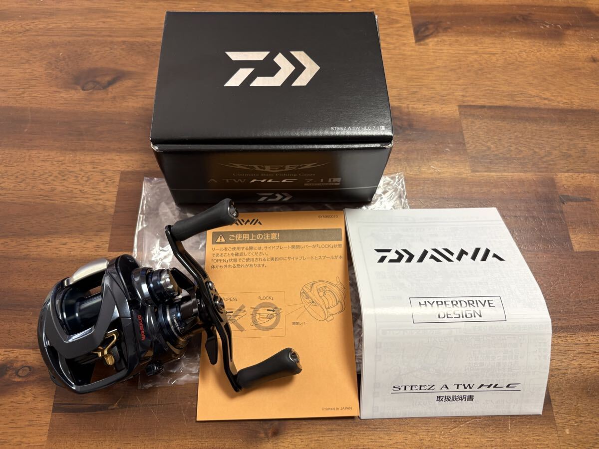 ダイワ 21スティーズ A TW HLC 7.1L ベイトリール 左巻 拍卖